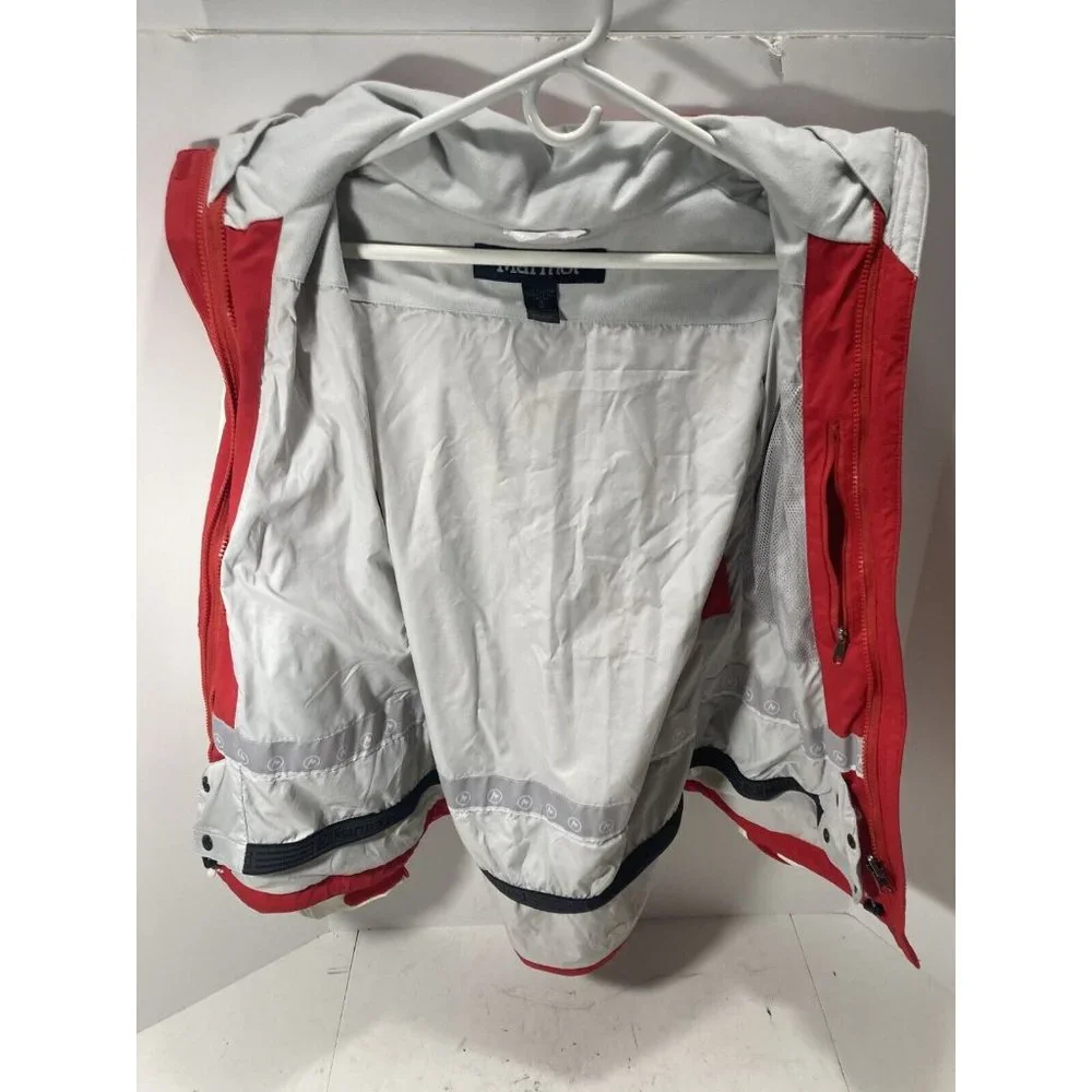 Marmot Ski Jacket Women’s Medium Red/White Medium - Picture 3 of 12